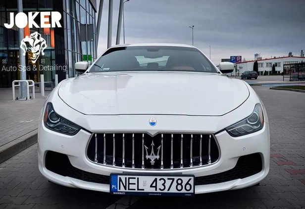 Maserati Ghibli cena 147600 przebieg: 64508, rok produkcji 2016 z Ełk małe 56